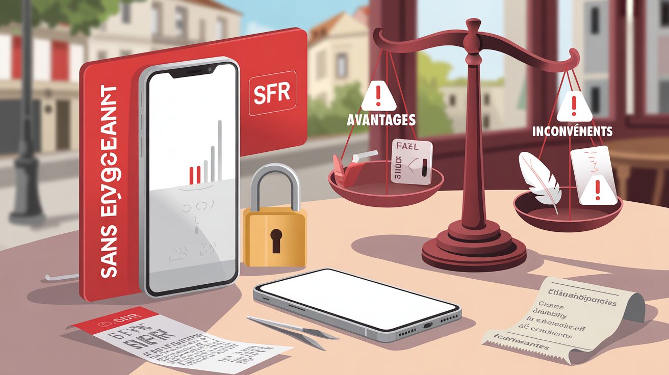 Forfait SFR sans engagement : avantages et pièges en 2026