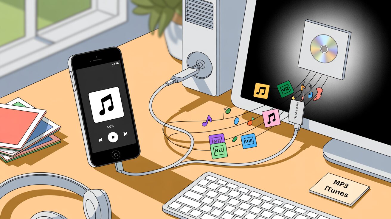 Transfert mp3 iPhone PC : avec ou sans iTunes, la solution
