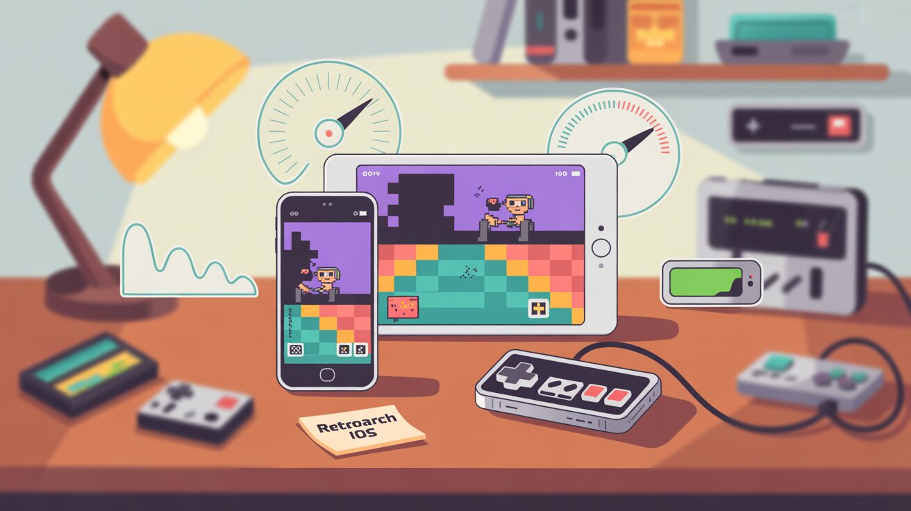RetroArch sur iOS : installation et réglages optimisés