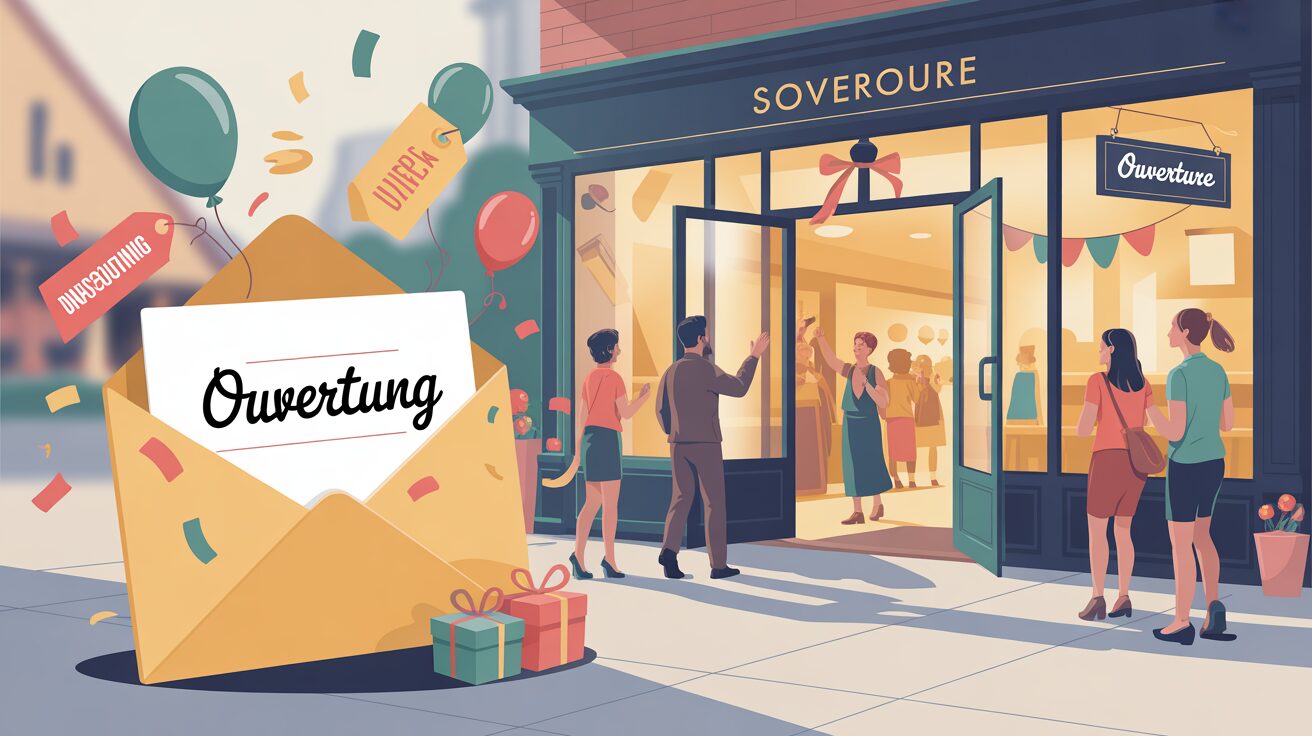 Emailing ouverture magasin : comment remplir votre boutique