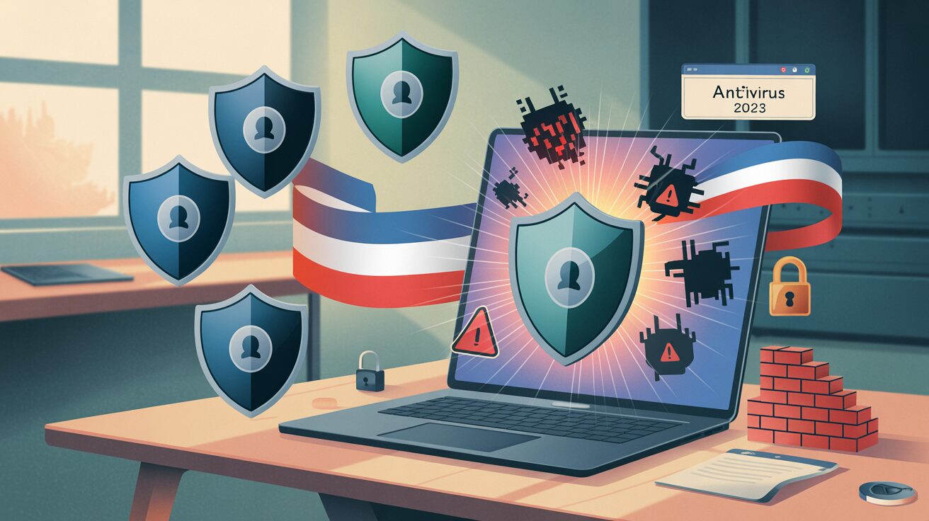 Meilleur antivirus français : notre classement expert 2026