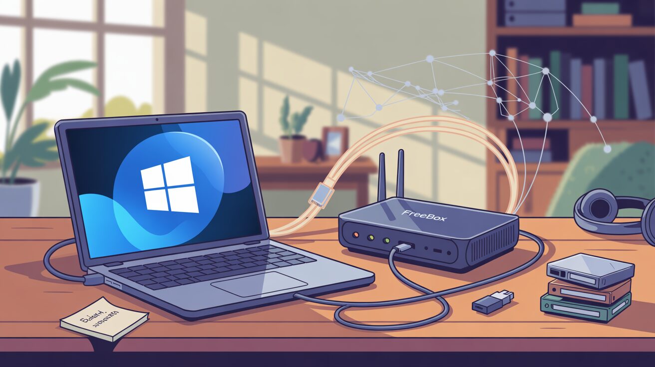 Freebox Server Windows 11 : rétablir la connexion