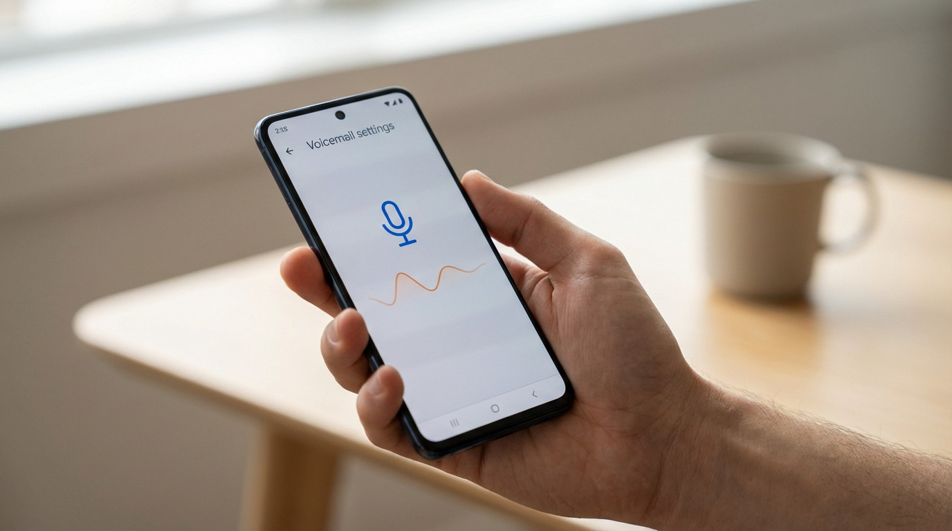 Configuration de la messagerie vocale sur Android avec l'application Téléphone
