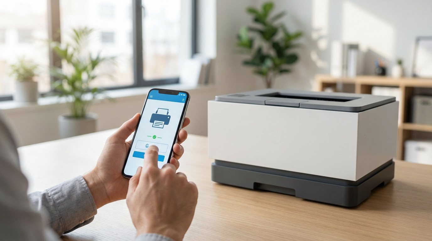 Connecter une imprimante Epson en Wi-Fi sur mobile avec l'application Epson iPrint