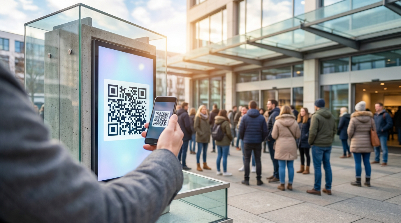 QR code Je soutiens C8 mobilisant les téléspectateurs pour protéger 400 emplois