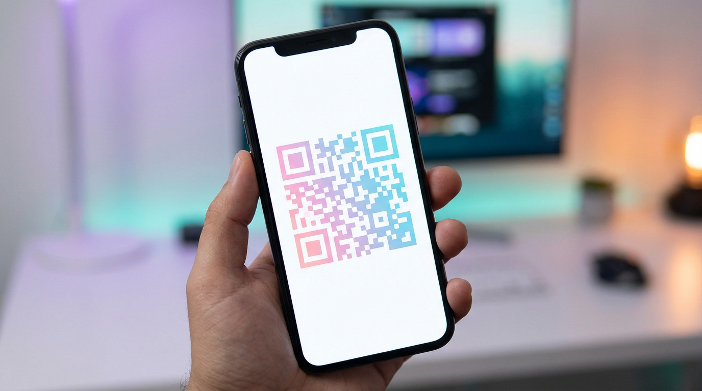 QR code Instagram accessible via the 'Partager le profil' button in 2026