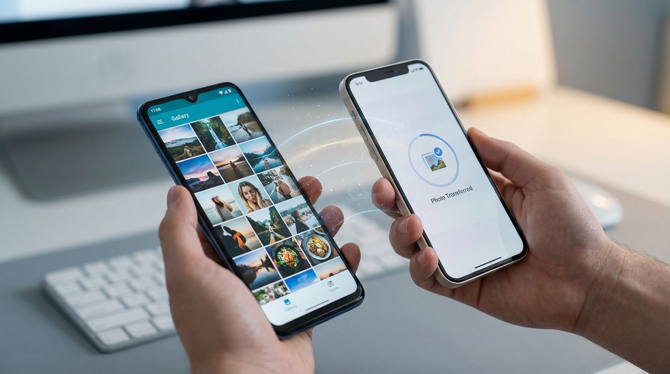 Guide pour transférer des photos d'Android vers iPhone en 2026 avec Migrer vers iOS