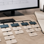 Arborescence seo sur table : maquette SEO et plan de site
