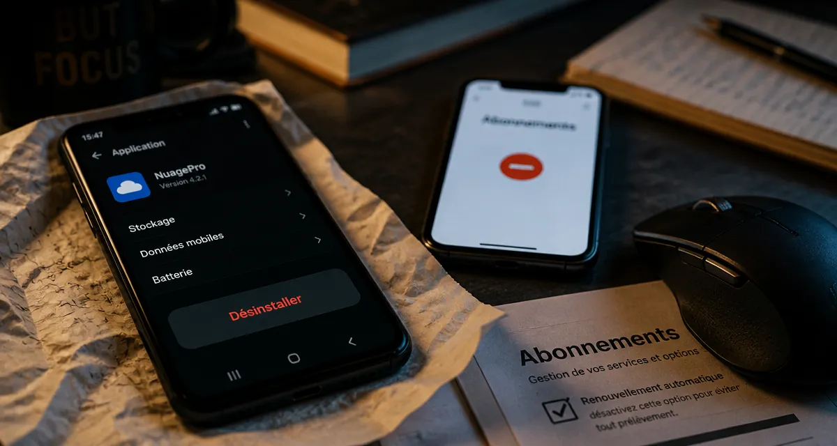 Comment désinstaller une application sur Android et iOS sans perdre ses abonnements