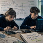 étude informatique après la 3ème en classe lycée