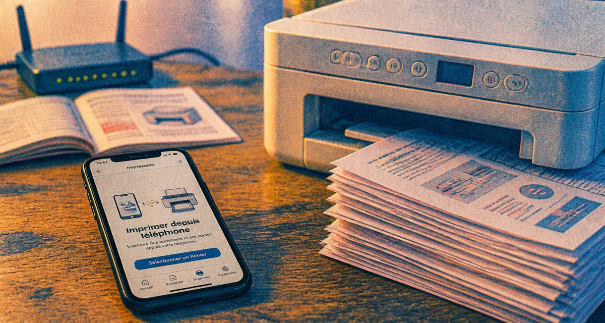 Imprimante connecter telephone : Wi‑Fi Direct ou Bluetooth