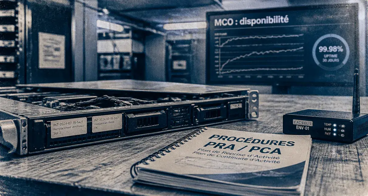 Informatique MCO pour sécuriser la continuité du SI
