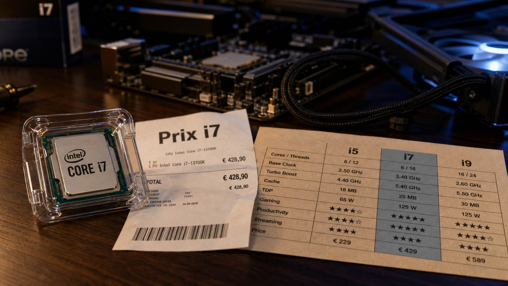 Intel Core i7 prix : 20 cœurs et 5,6 GHz