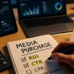Media purchase : budget pub, ROI et CTR