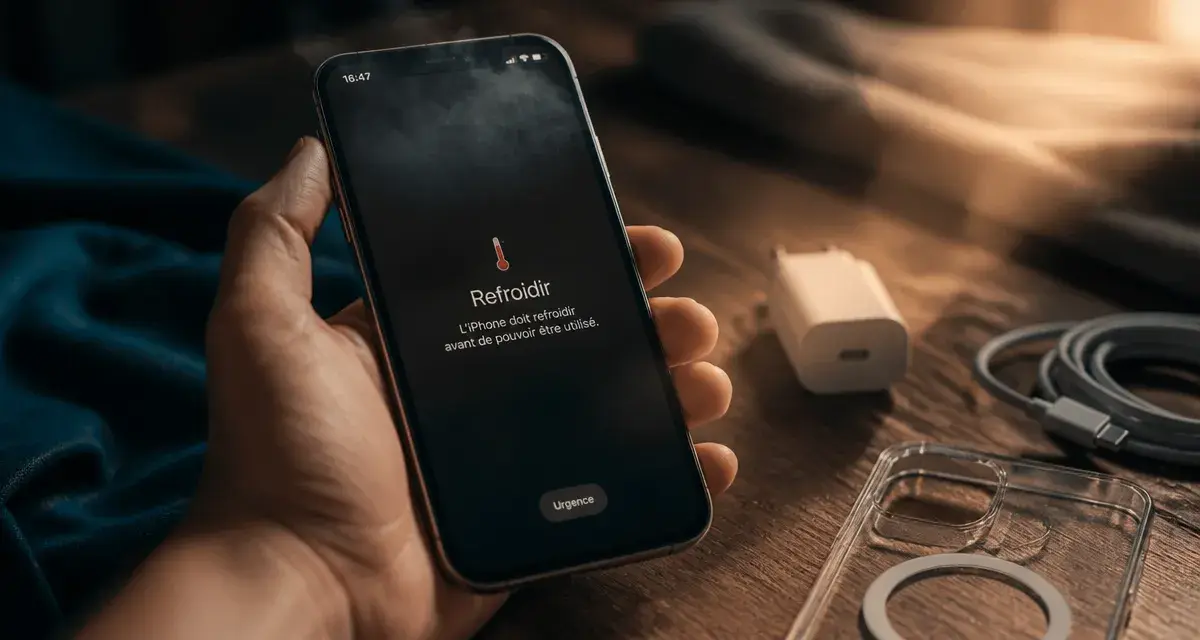 Mon iphone chauffe : écran “Refroidir”, chaleur, solutions pour le refroidir