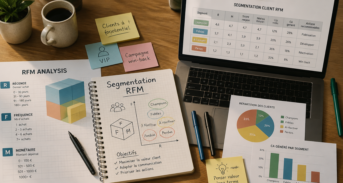 rfm segmentation documents graphiques bureau