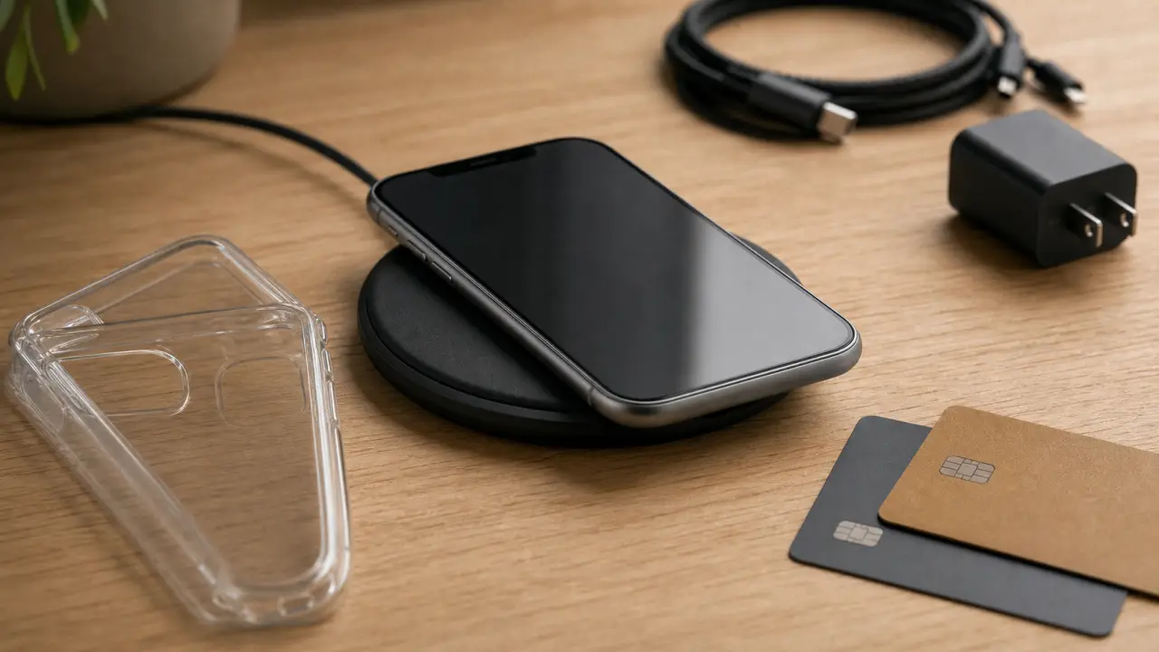 Comment activer la charge par induction sans réglage : charger un iPhone Qi