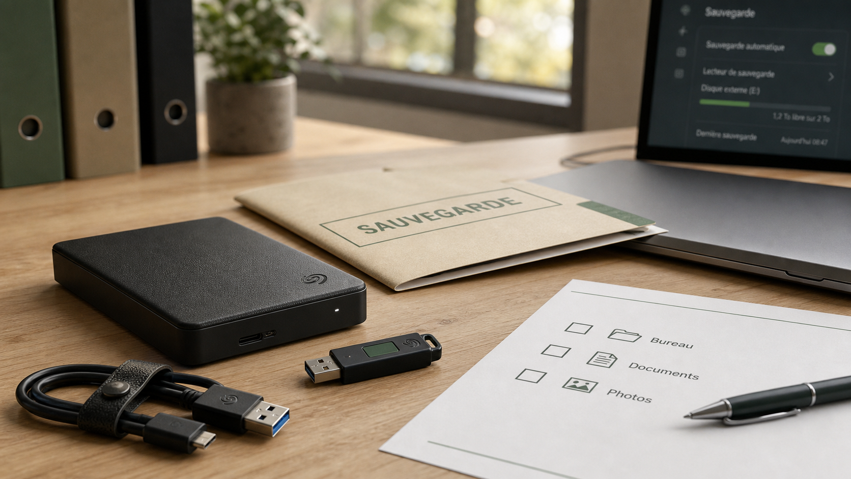 Comment faire une sauvegarde de son PC : disque externe, cloud et test de restauration