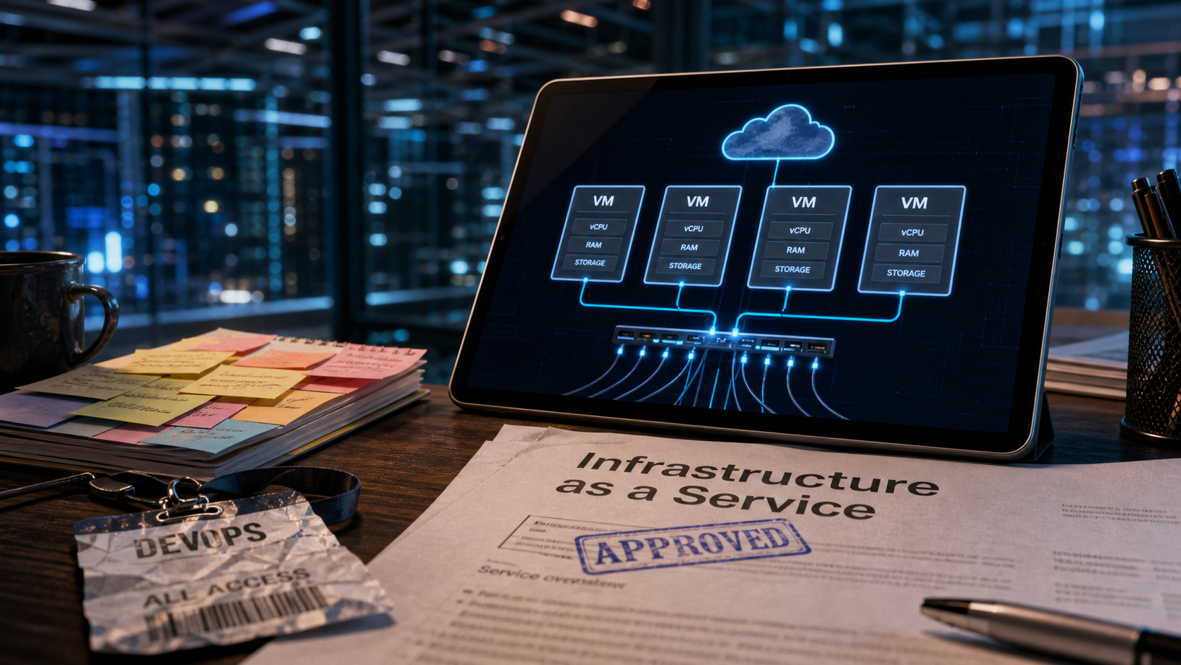 Infrastructure as a service : serveurs et coûts, responsabilités