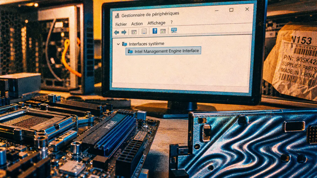 Intel Management Engine Interface c'est quoi : pilote Intel visible dans le Gestionnaire de périphériques