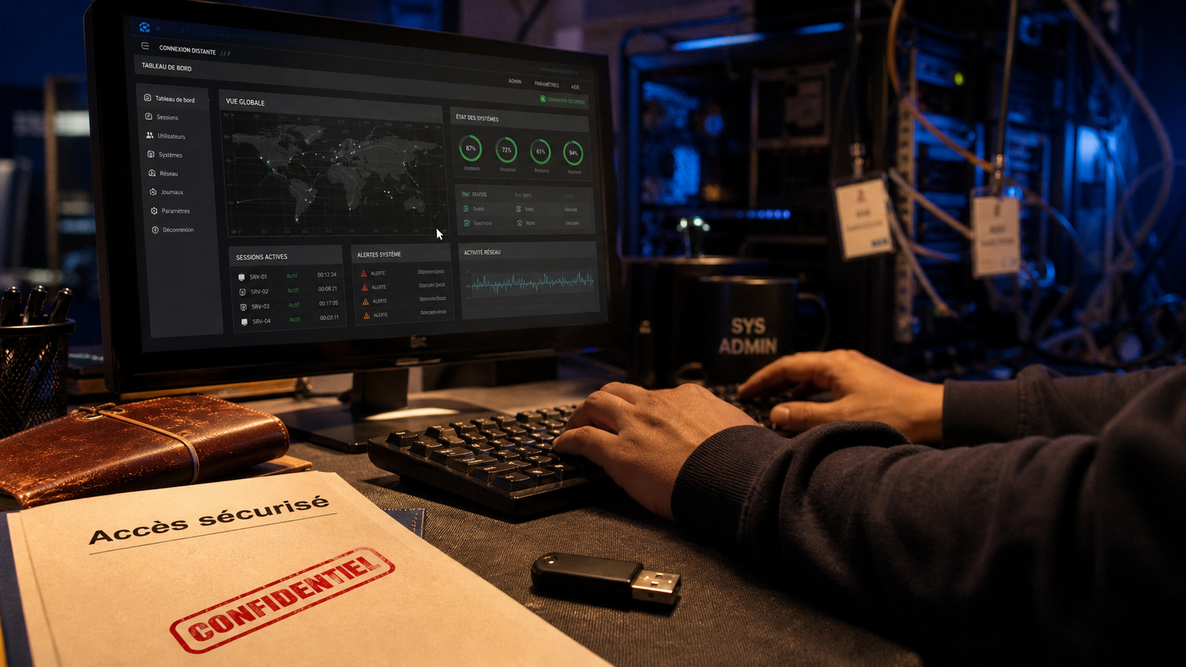 Logiciel controle a distance : sécurité et accès sécurisé au bureau