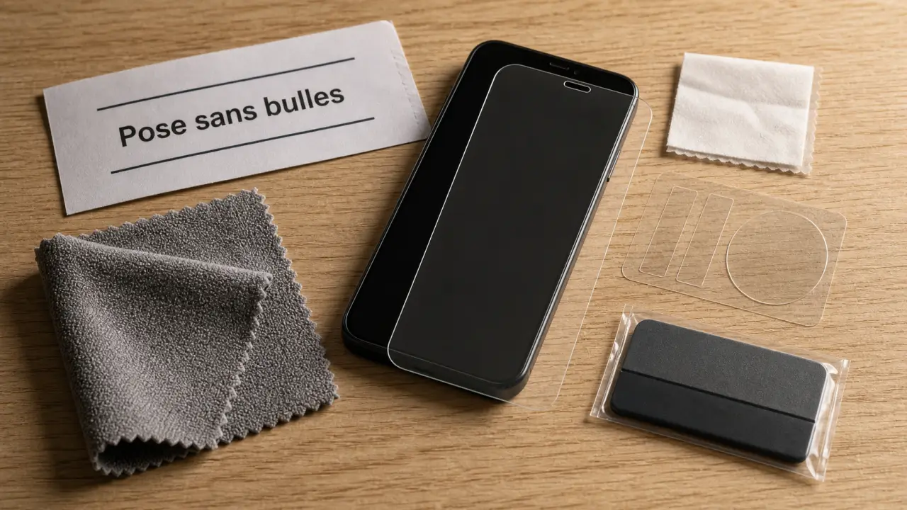 Poser protection ecran : éviter bulles et poussière