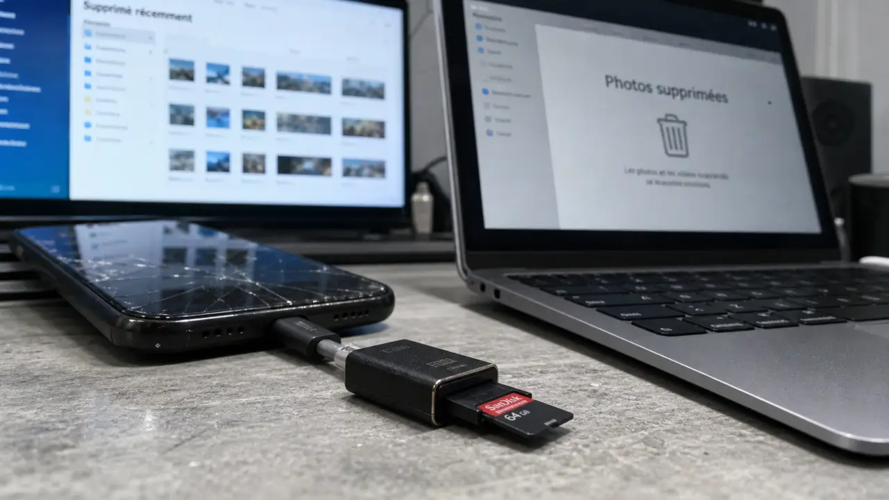 Comment récupérer les photos de mon téléphone portable : iPhone ou Android, photos supprimées, écran cassé