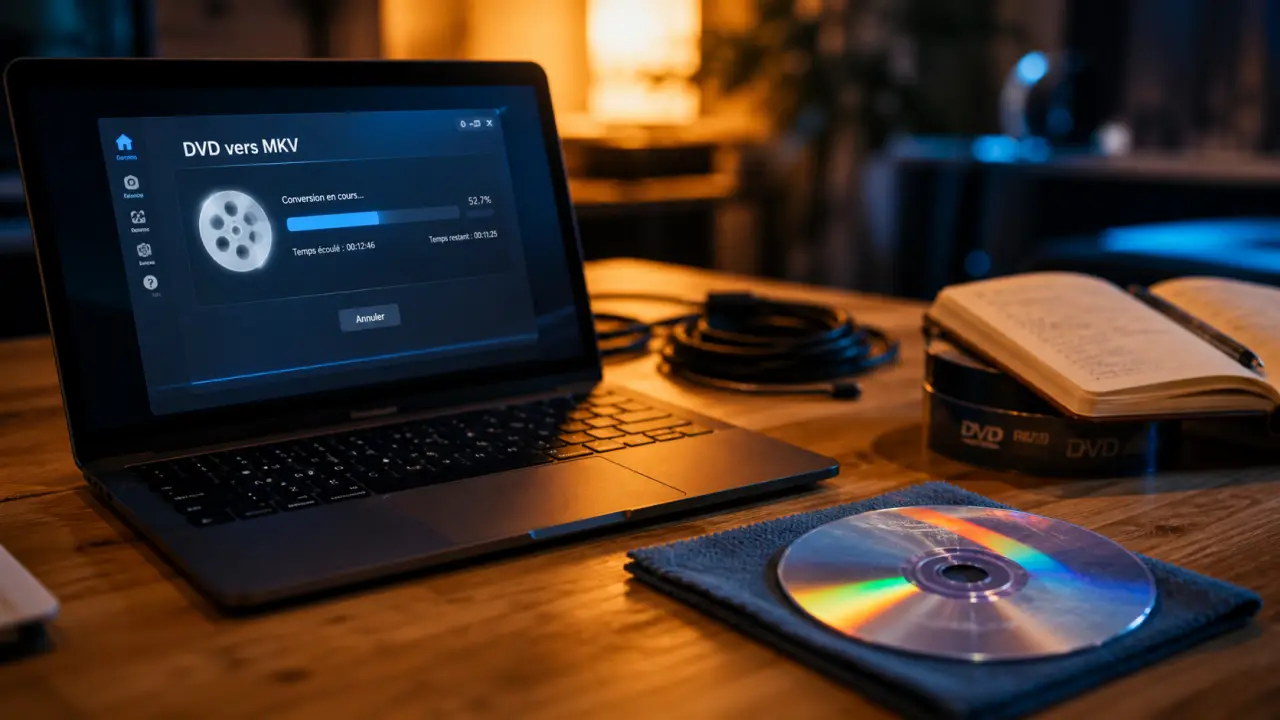 Copier un dvd sur un pc : DVD vers MKV sur PC portable