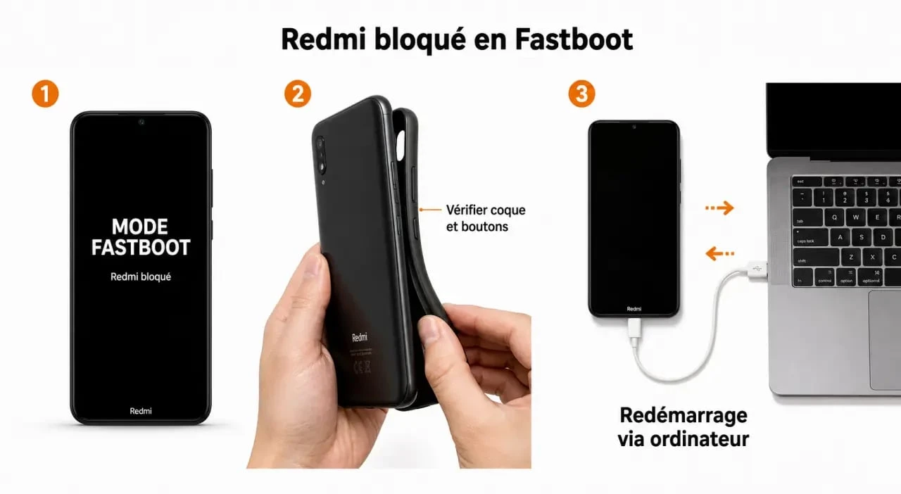 Fastboot redmi : illustration des étapes pour quitter le mode Fastboot sur un Xiaomi Redmi