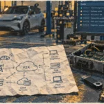 Cybersécurité automobile : schéma d’architecture pour véhicule connecté