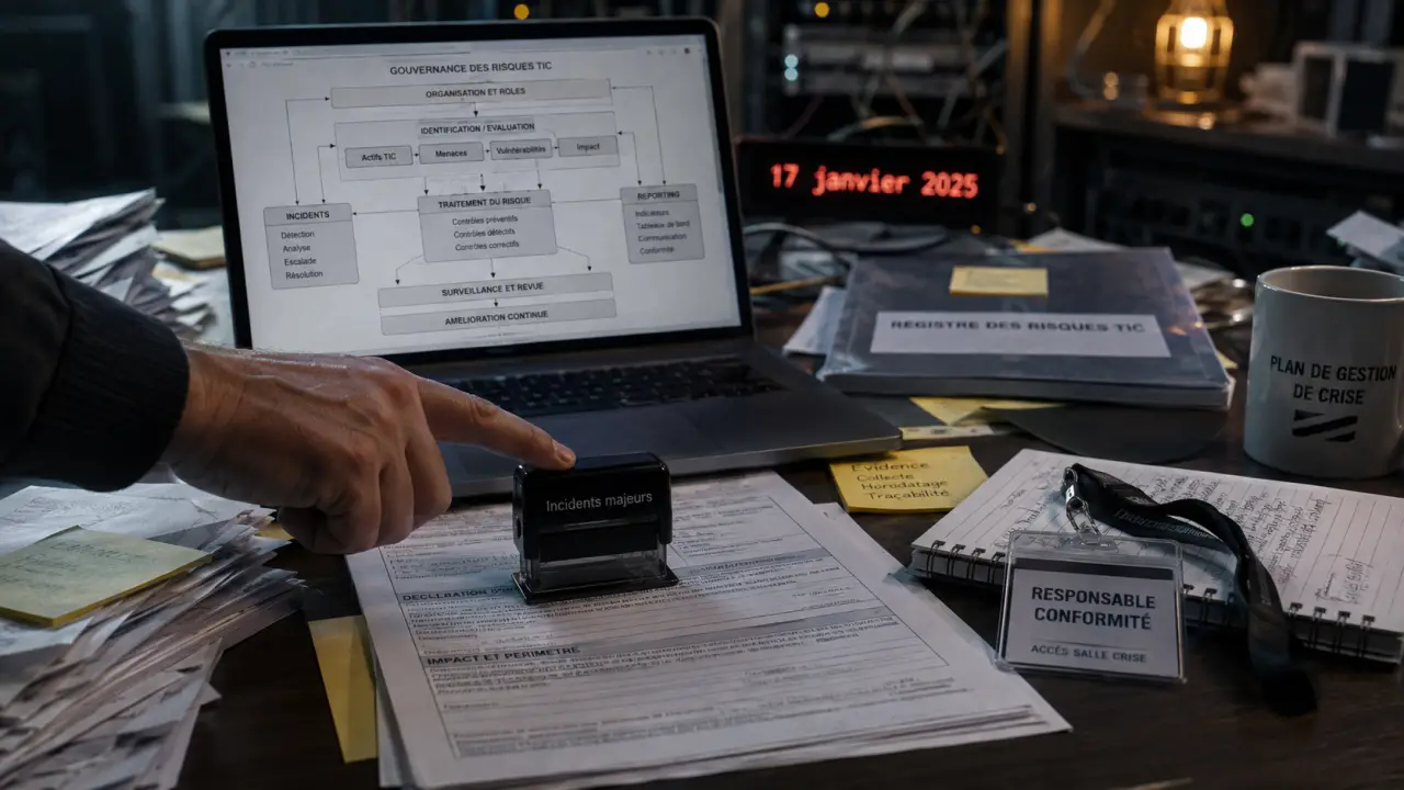 Dora cybersécurité : incidents majeurs, 17 janvier 2025