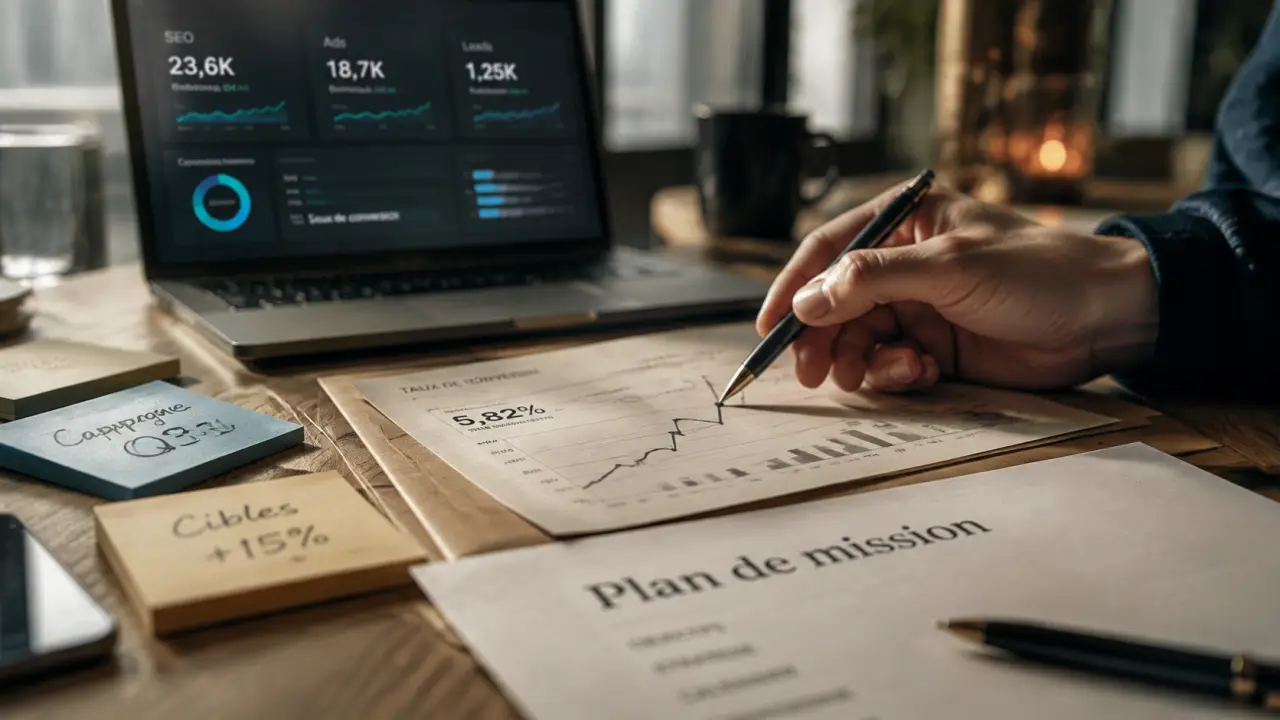 Freelance webmarketing : visibilité, acquisition, conversion