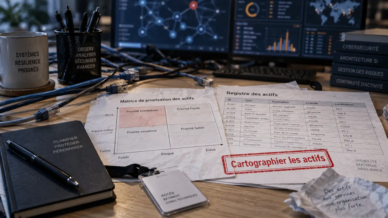 Comment développer une stratégie de cybersécurité : cartographier actifs et prioriser contrôles