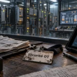 Cybersécurité OT en salle de contrôle industrielle : réseau et automates PLC protégés